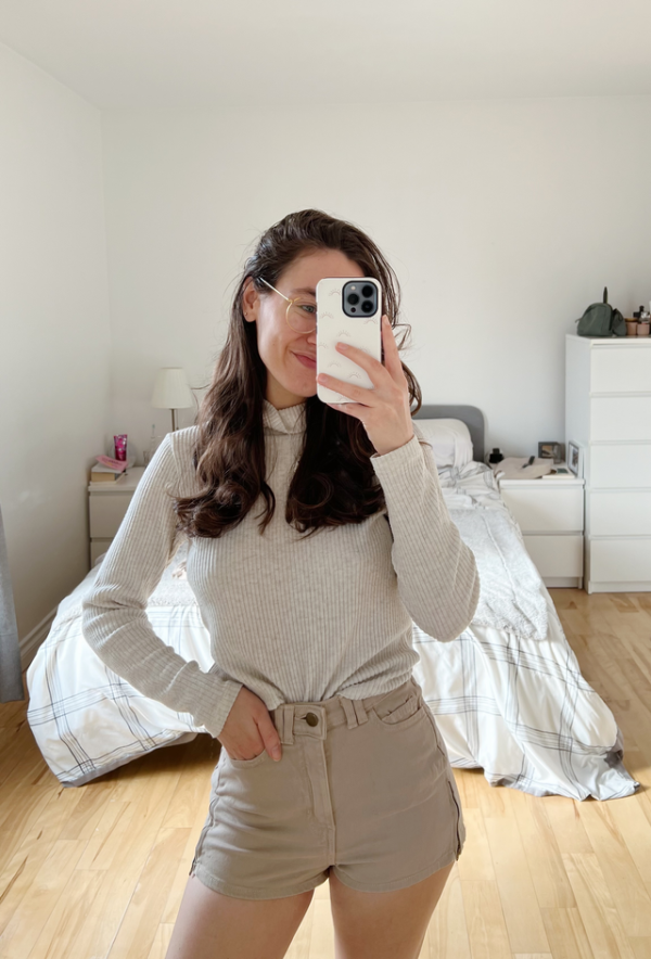 Image for Shorts beige classique