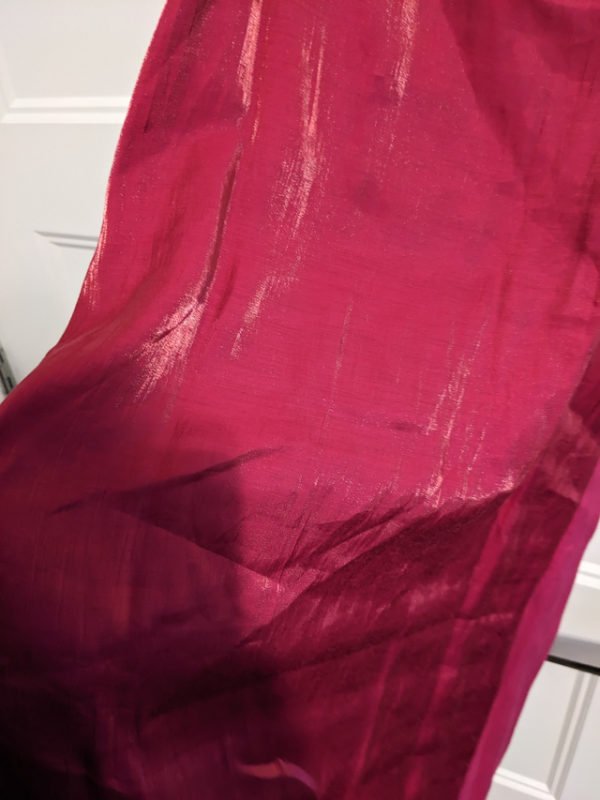 Image for Zara/Robe fuschia Sz M
