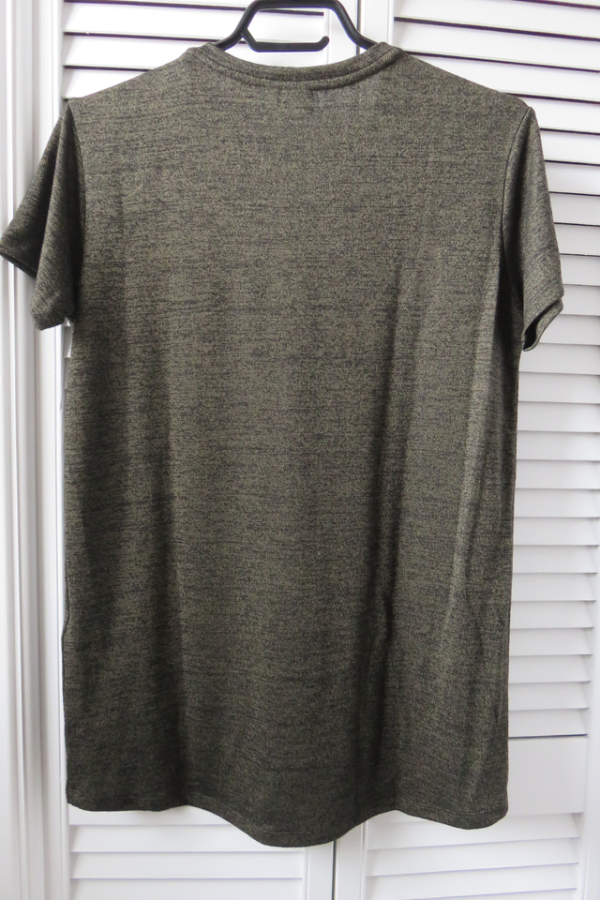 Image for T-shirt tricot souple vert