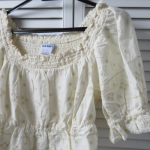 Thumbnail for Blouse manche courte bouffante