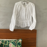 Featured thumbnail for Blouse blanche légère style boheme