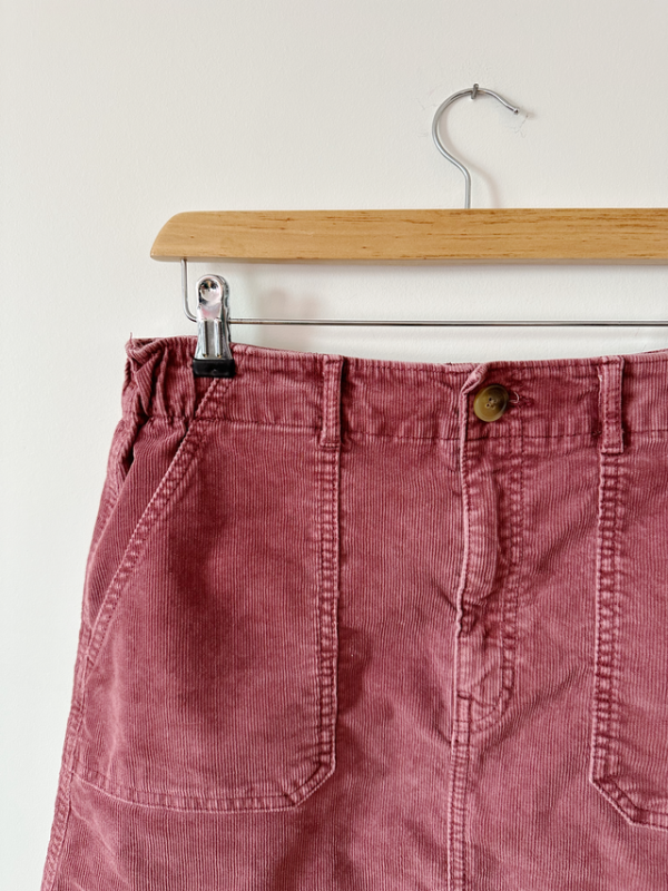 Image for Jupe rose corduroy