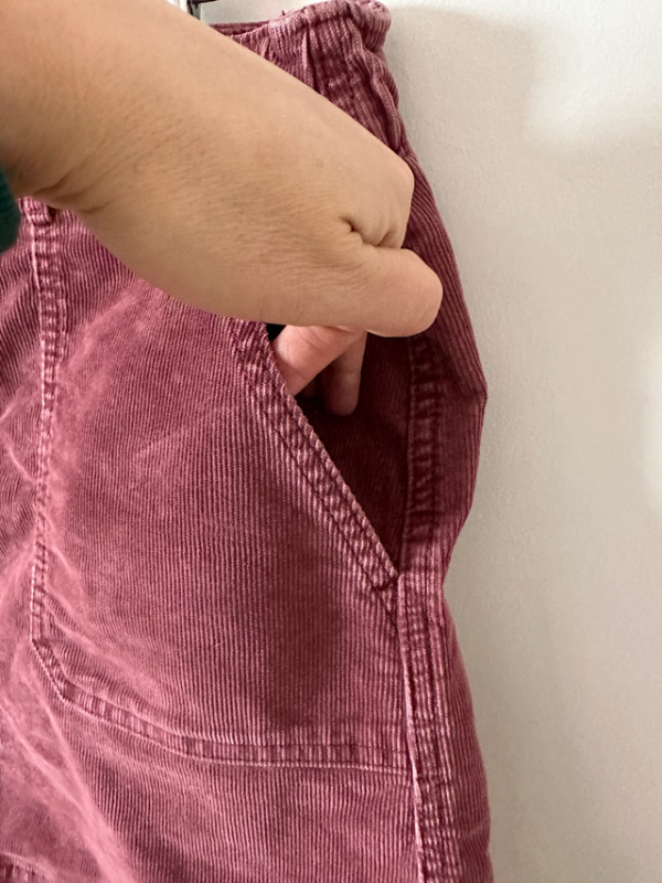 Image for Jupe rose corduroy