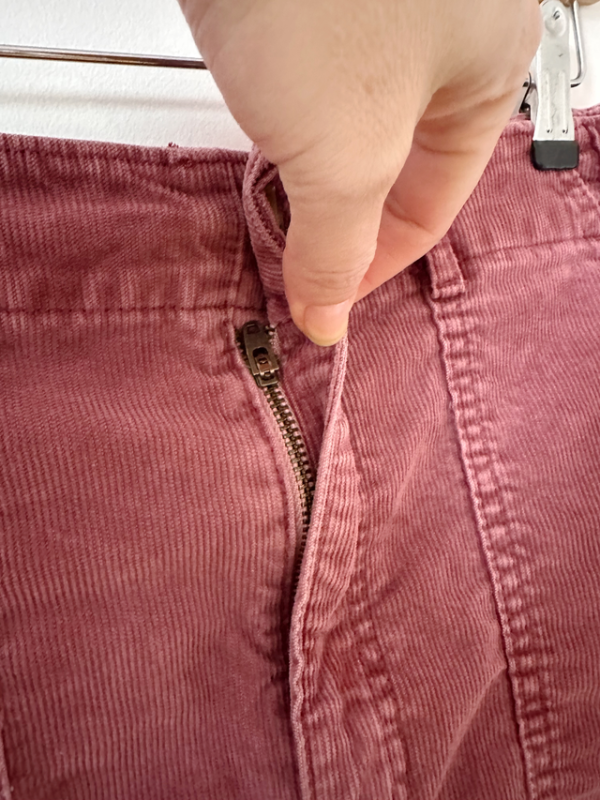 Image for Jupe rose corduroy