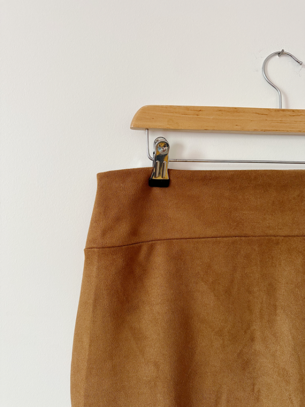 Image for Jupe courte faux suede