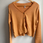 Featured thumbnail for Cardigan tricot pêche, Small