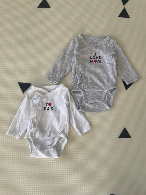 Image for 0-1M/Cache couche H&M