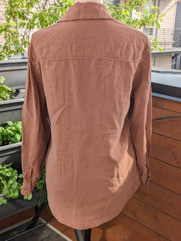 Image for Jolie chemise brun rouille décontractée de marque Dynamite
