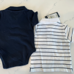 Thumbnail for 3-6 mois Ensemble cache couche et t-shirt Tommy Hilfiger