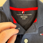 Thumbnail for 3-6 mois Ensemble cache couche et t-shirt Tommy Hilfiger