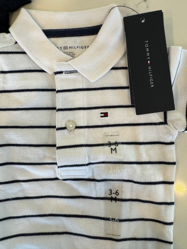 Image for 3-6 mois Ensemble cache couche et t-shirt Tommy Hilfiger