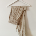 Featured thumbnail for Pantalon femme jogger beige