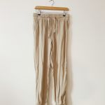 Thumbnail for Pantalon femme jogger beige
