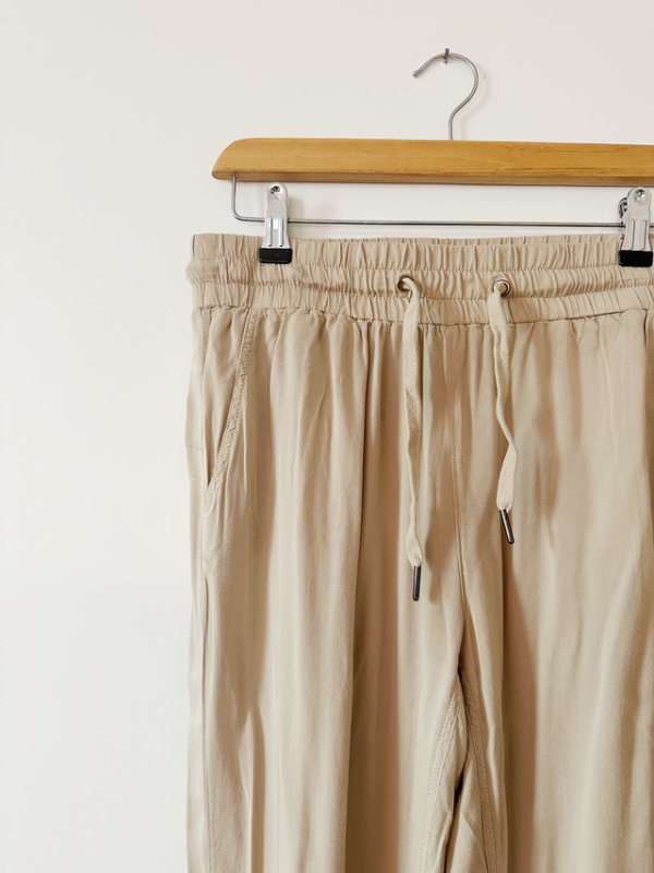 Image for Pantalon femme jogger beige