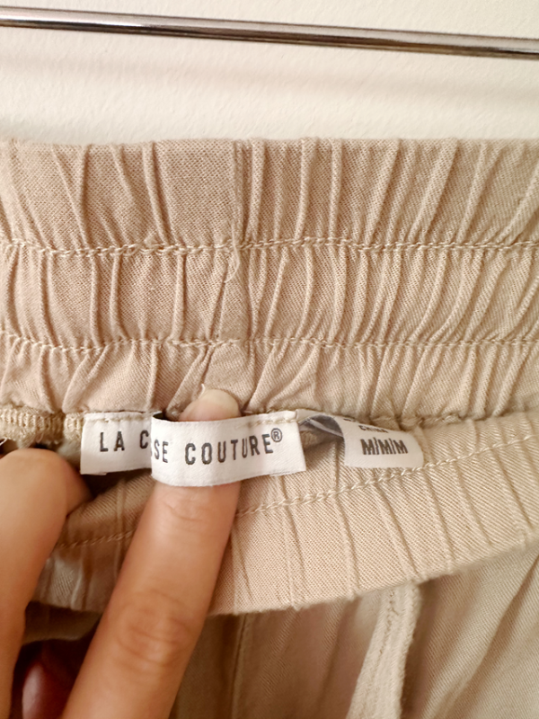 Image for Pantalon femme jogger beige