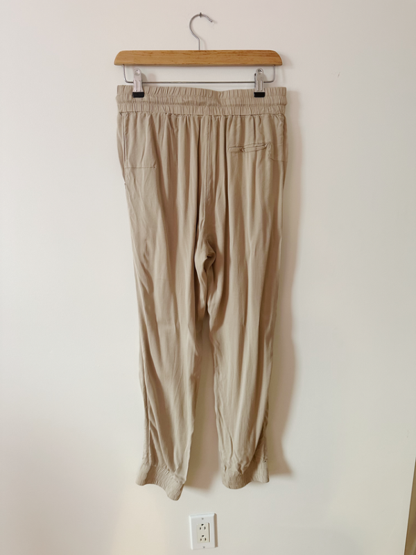 Image for Pantalon femme jogger beige
