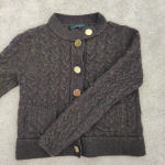 Featured thumbnail for Petit gilet marron vintage