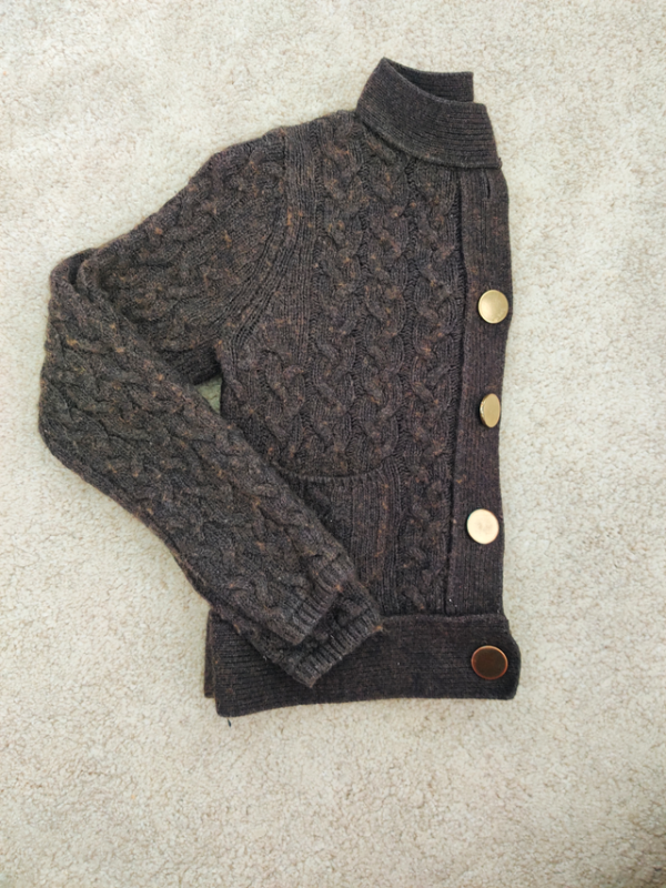 Image for Petit gilet marron vintage