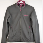 Featured thumbnail for Patagonia Softshell Gray With Pink Jacket