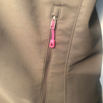 Thumbnail for Patagonia Softshell Gray With Pink Jacket