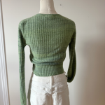 Thumbnail for Tricot crop top manches longues