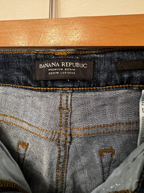Image for Jeans Banana Republic coupe girlfriend 30