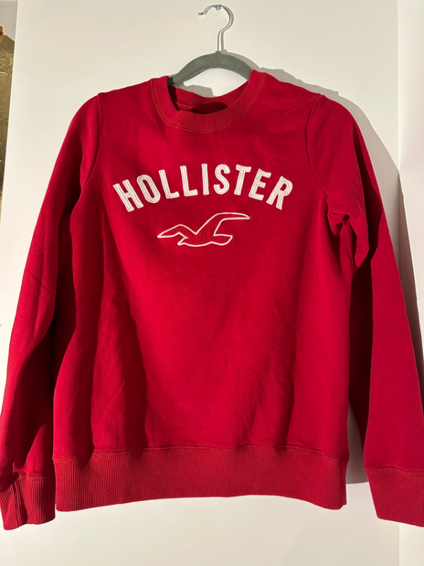 Featured image for Hoodie Hollister rouge