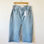 Featured thumbnail for New blue maxi jeans skirt
