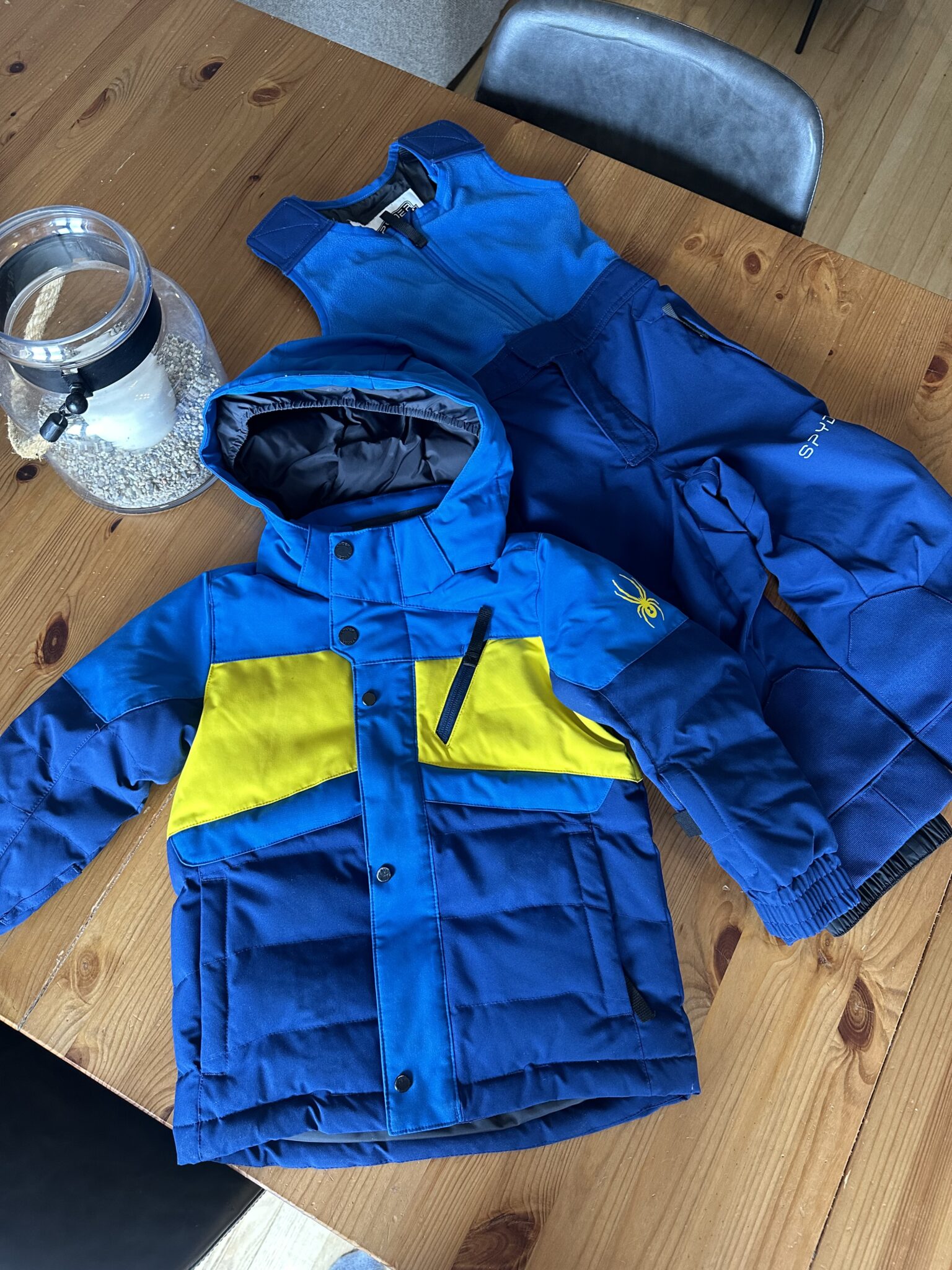 Featured image for Ensemble d'hiver bleu Spyder
