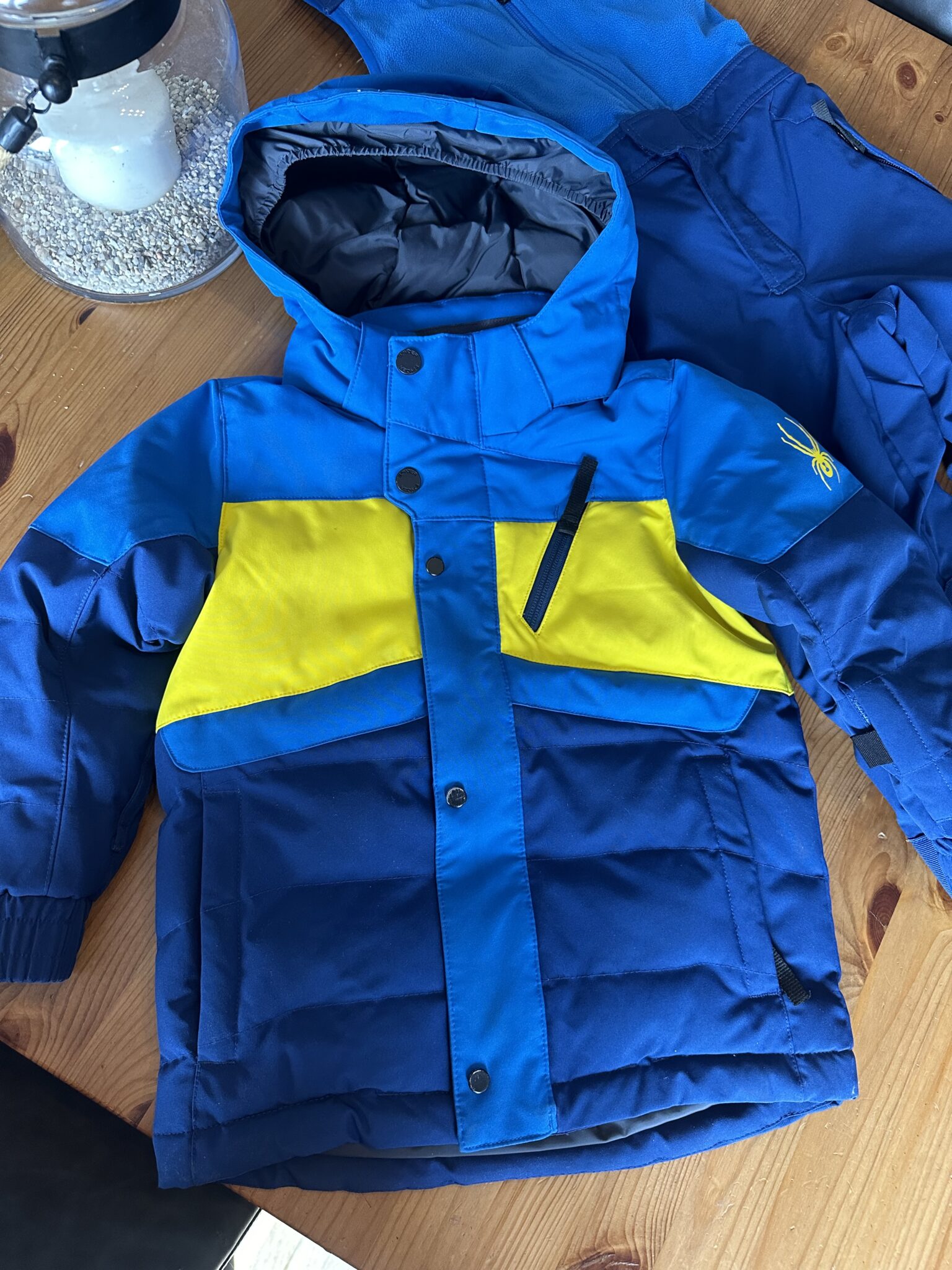 Image for Ensemble d'hiver bleu Spyder