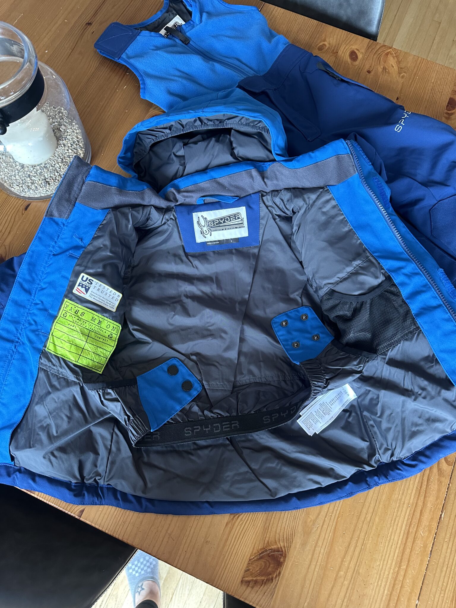 Image for Ensemble d'hiver bleu Spyder