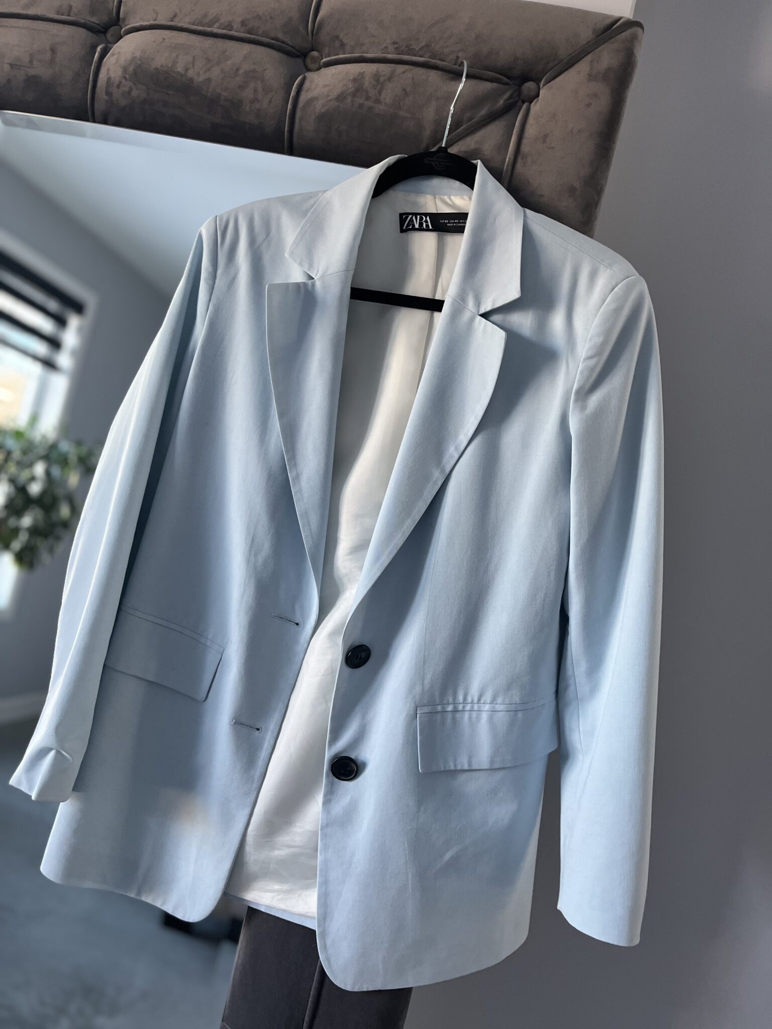 Image for Blazer droit oversize et jupe pantalon à plis plat - Zara
