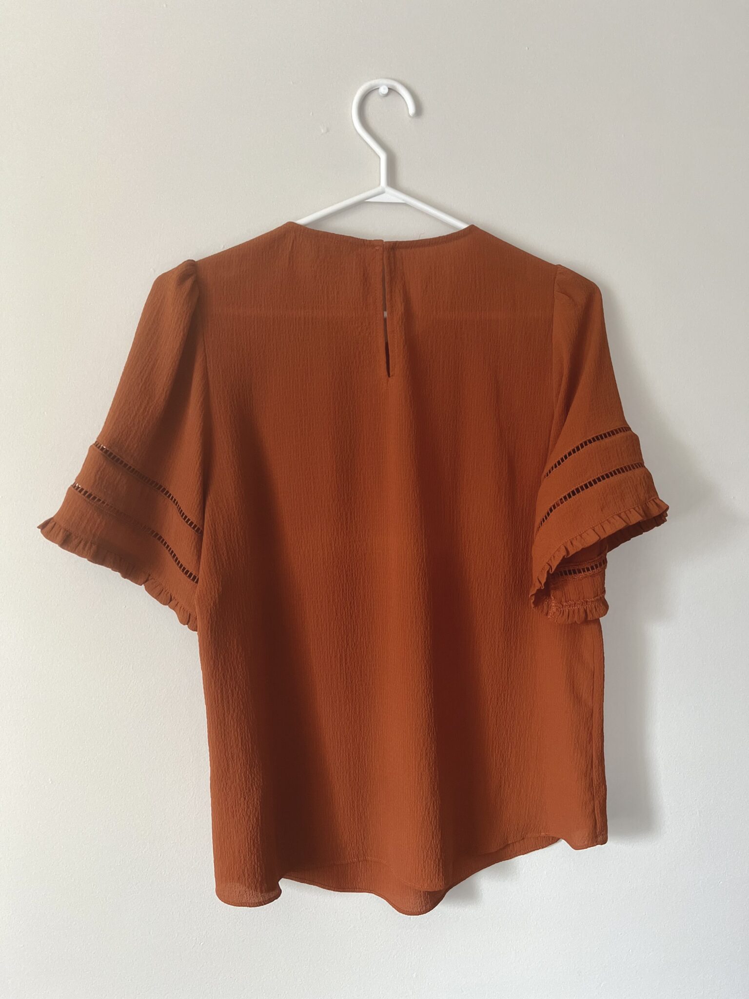 Image for Blouse manches courtes Orange Brûlée RW&CO