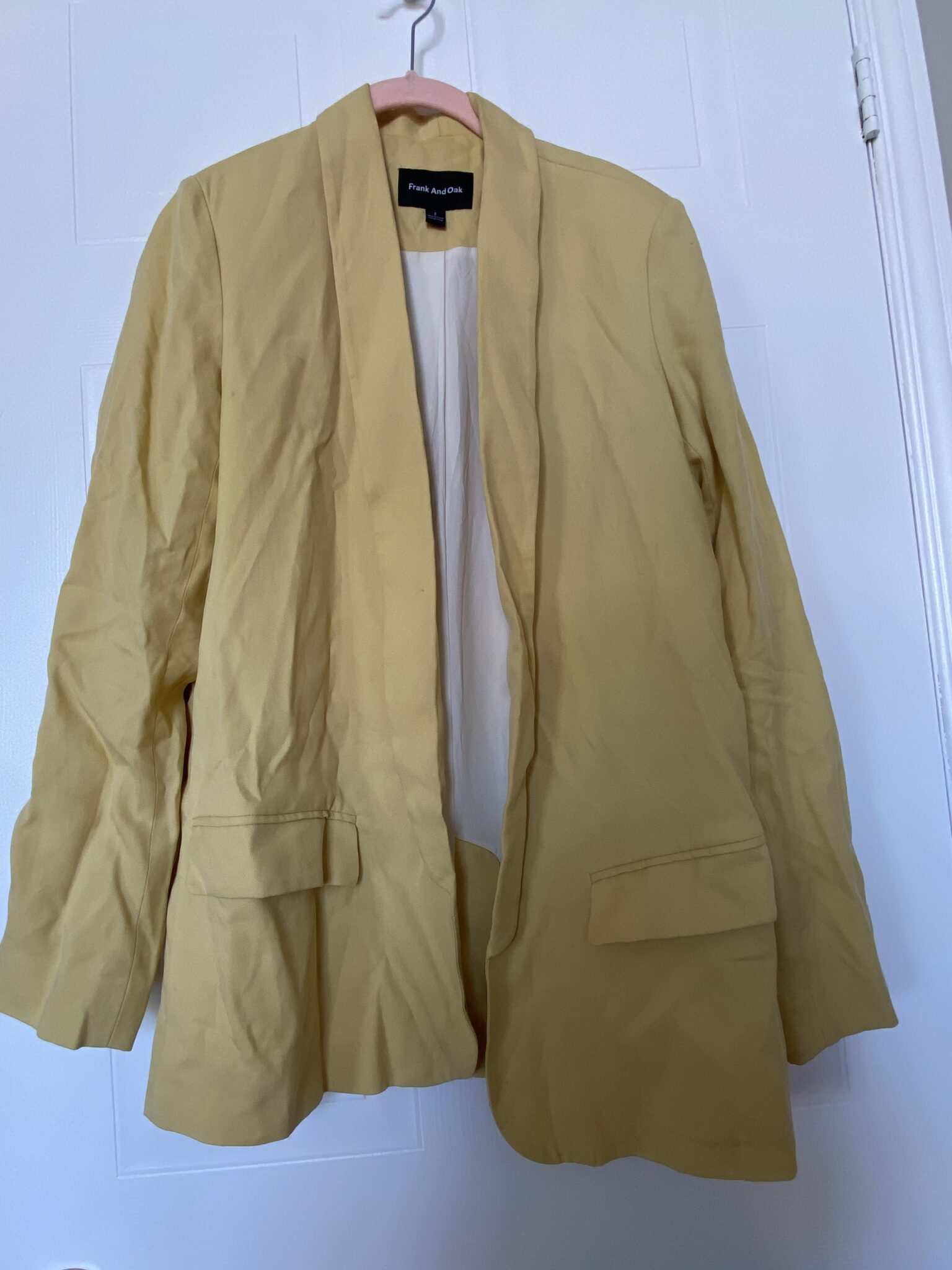 Featured image for Frank & Oak yellow jacket
