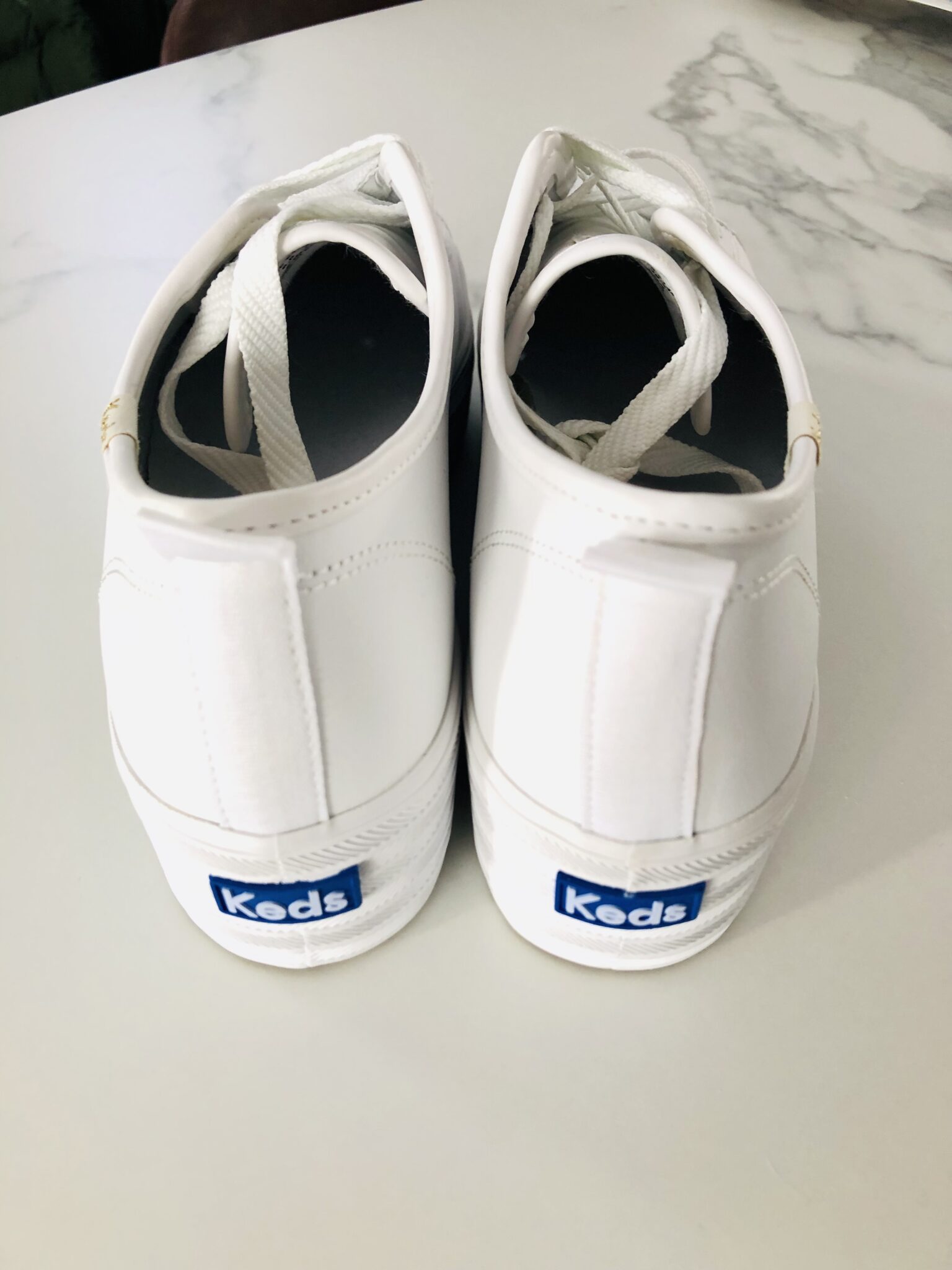 Image for Neuf - Chaussures Keds blancs en cuir