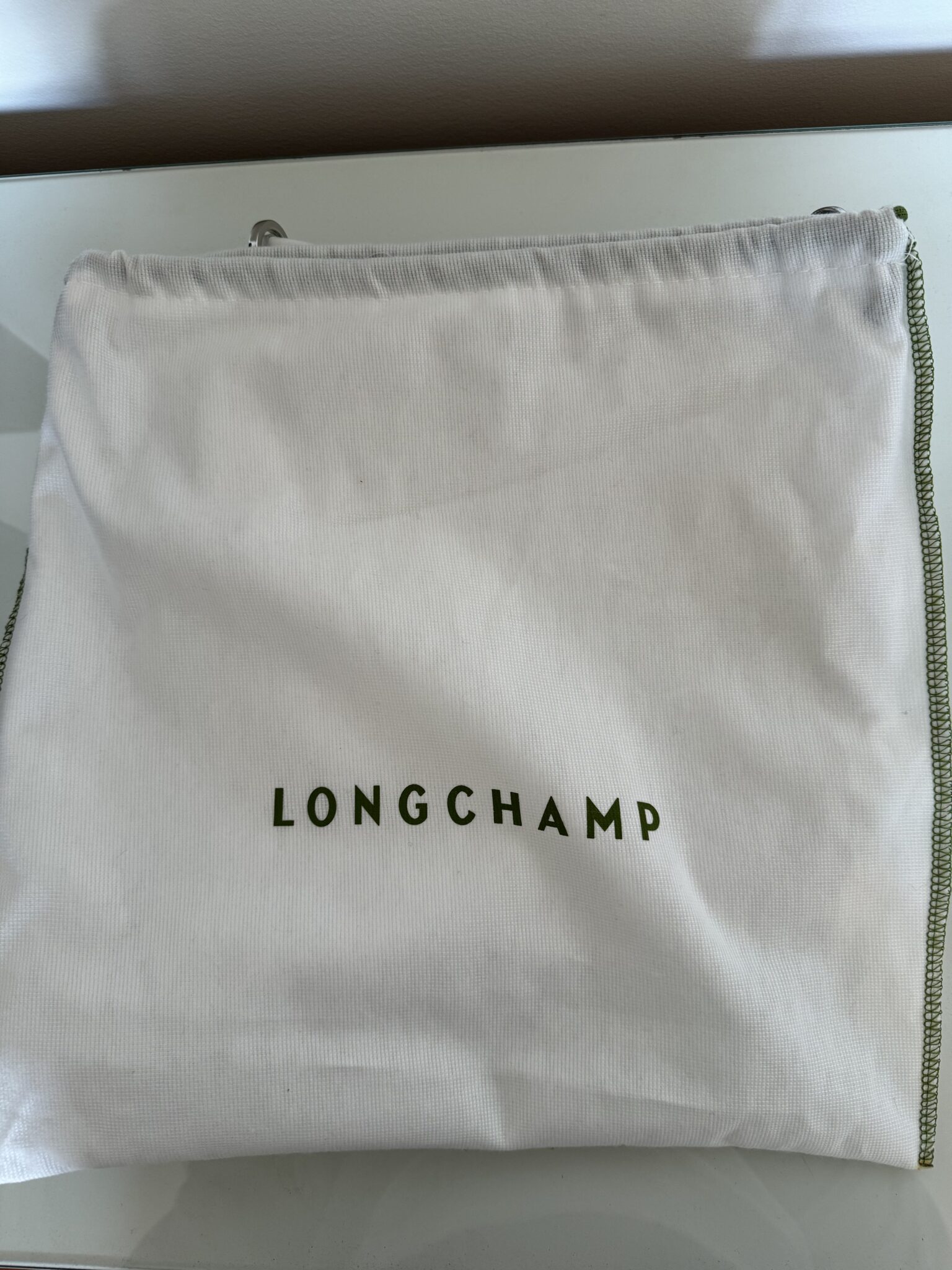 Image for Sac en cuir blanc Longchamp