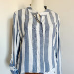 Featured thumbnail for Striped rayon jumper