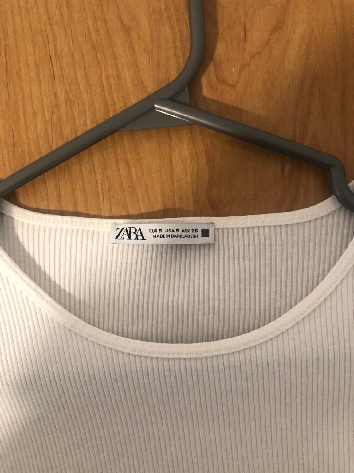 Image for T-shirt volant zara