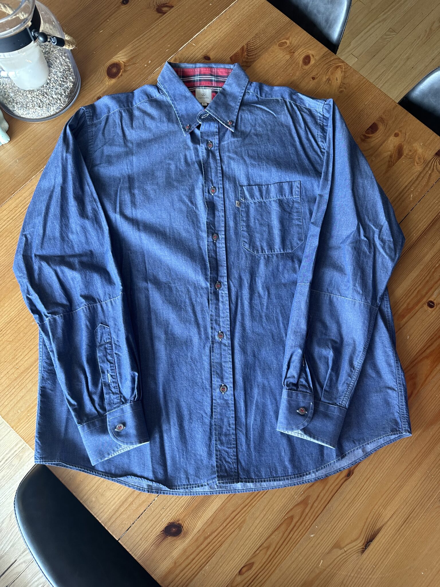 Featured image for Chemise en jeans
