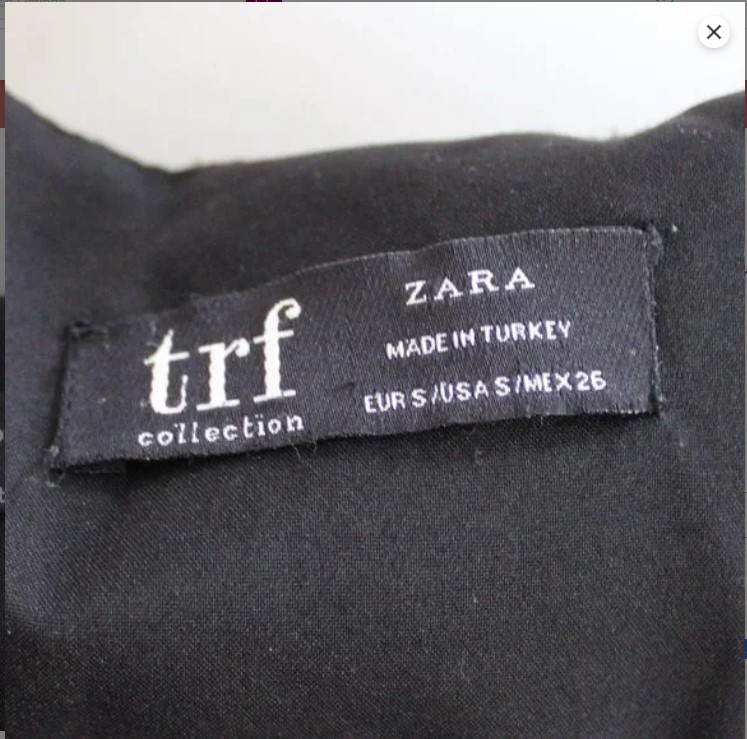 Image for ZARA pocket automn/winter dress small