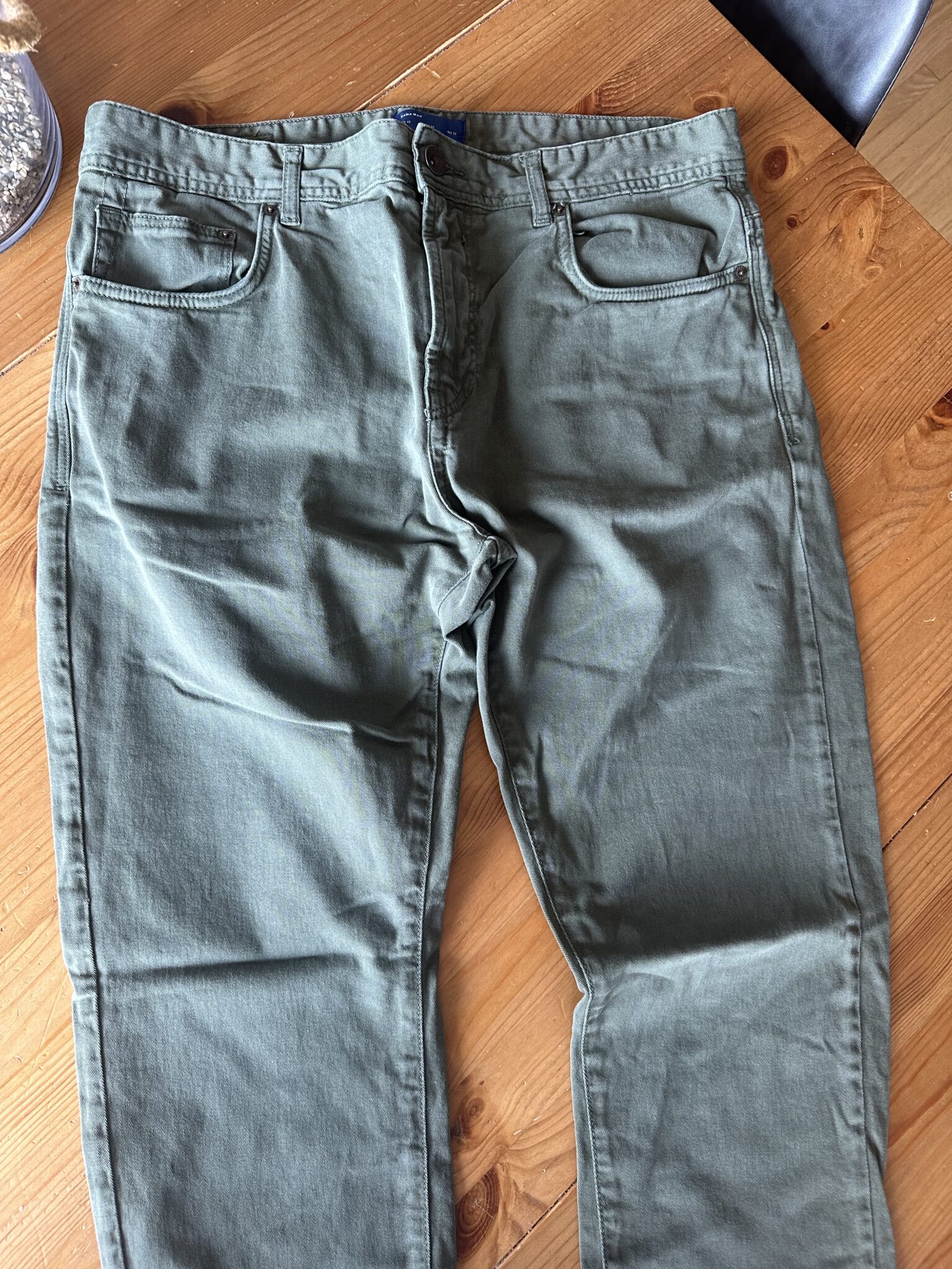 Image for Pantalon vert Zara