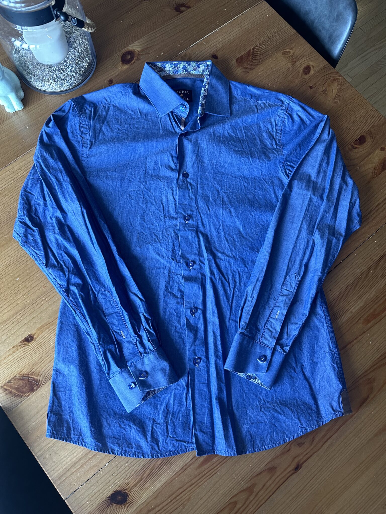 Featured image for Chemise bleu