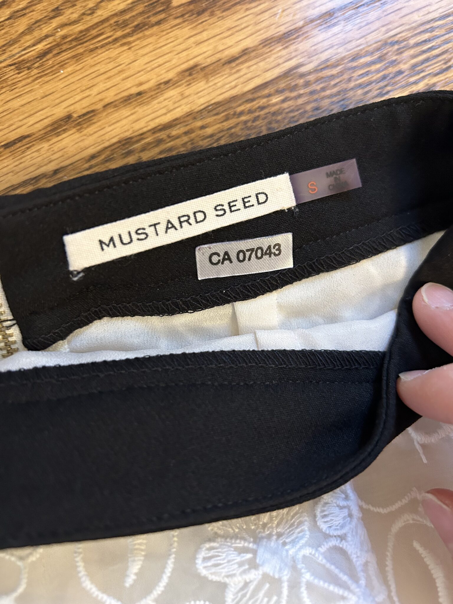 Image for Jupe dentelle Mustard Seed