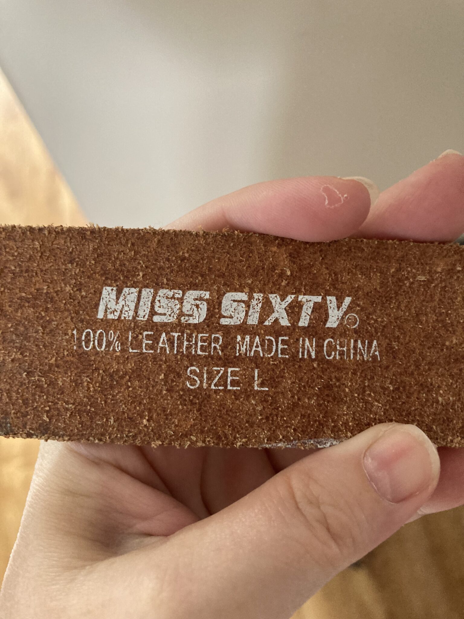 Image for Ceinture Miss Sixty Large
