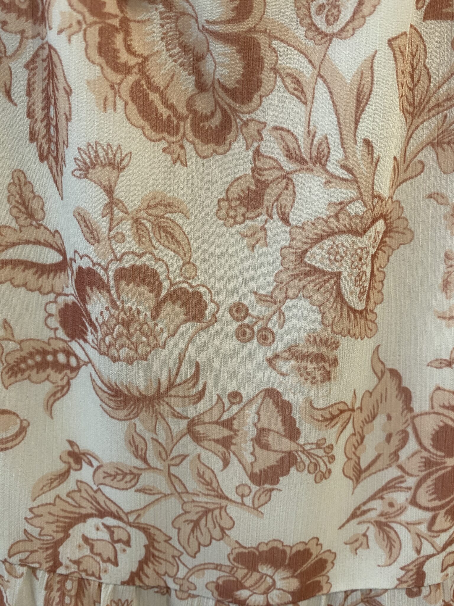 Image for Jupe longue couleur blanche + rose saumon NEUVE avec étiquette