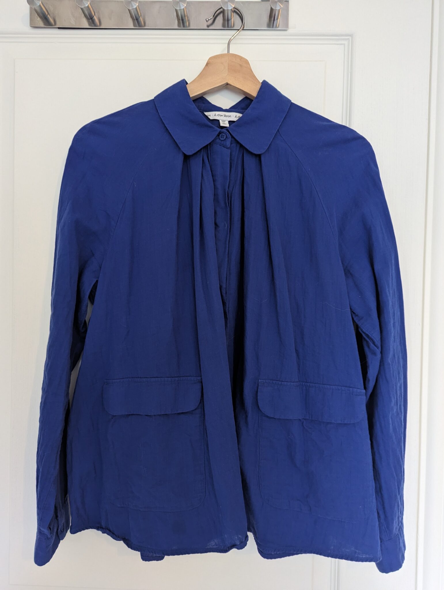 Featured image for Chemise bleue