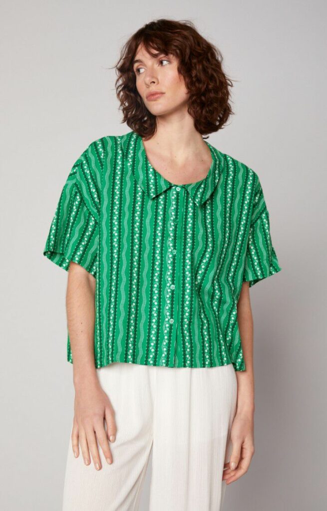 Featured image for Linen and cotton blouse