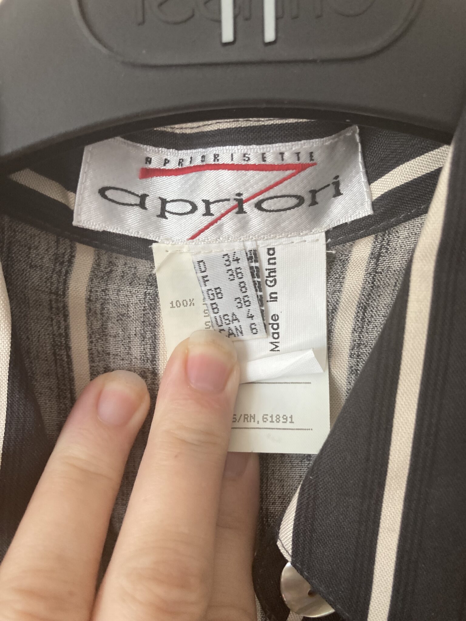 Image for Blouse Apriori taille 6