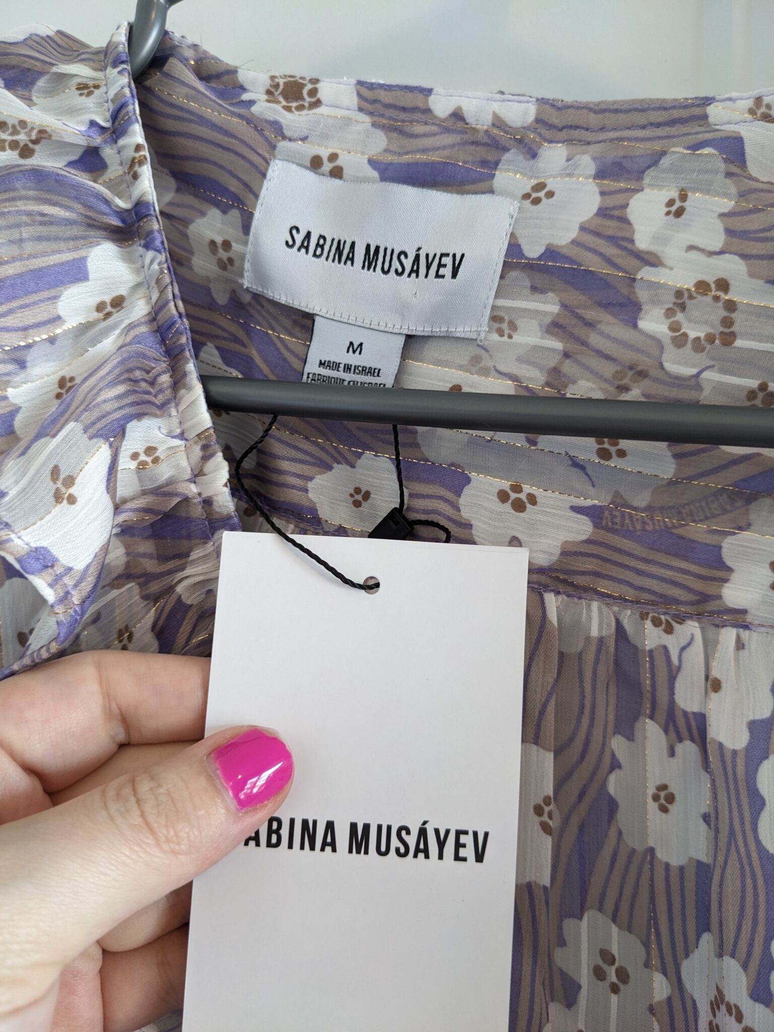 Image for Sabina Musayev/Blouse Sz M