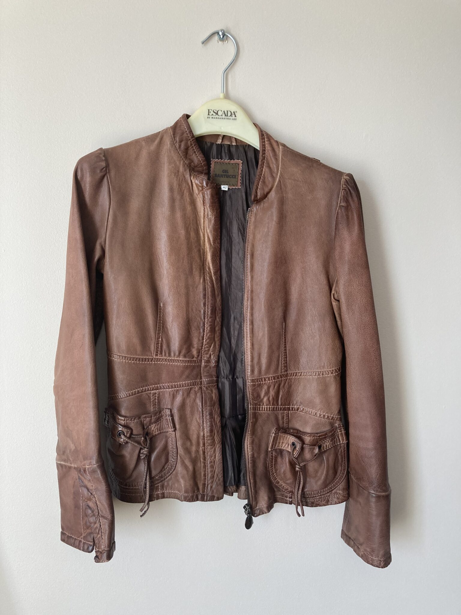 Featured image for Manteau de cuir XS Gil Santucci